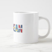 Karibische Flaggen Jumbo-Tasse (Rechts)