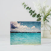 Karibische Inseln Postkarte (Stehend Vorderseite)