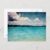 Karibische Inseln Postkarte (Vorne/Hinten)