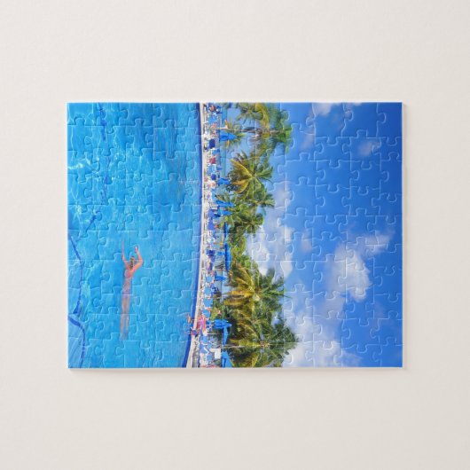 Karibische Inseln Puzzle (Horizontal)