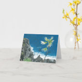 "Karibische" Karte von der Leinwand-Gerechtigkeit (Gelbe Blume)