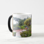 Karibische Landschaft Verwandlungstasse (Vorderseite Links)