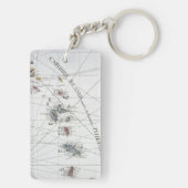 KARIBISCHE MEERE: KARTE, 1775 SCHLÜSSELANHÄNGER (Rückseite)