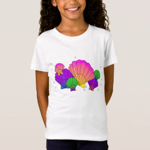 Karibische Meeresschalen mit Blasen T-Shirt