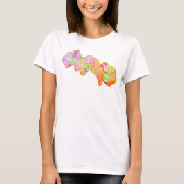 Karibische Orchideen, tropische Blume T-Shirt