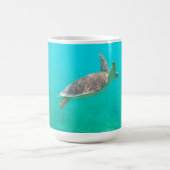 Karibische Schildkröte Kaffeetasse (Mittel)