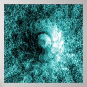 Karibische Seeschnale....... Poster