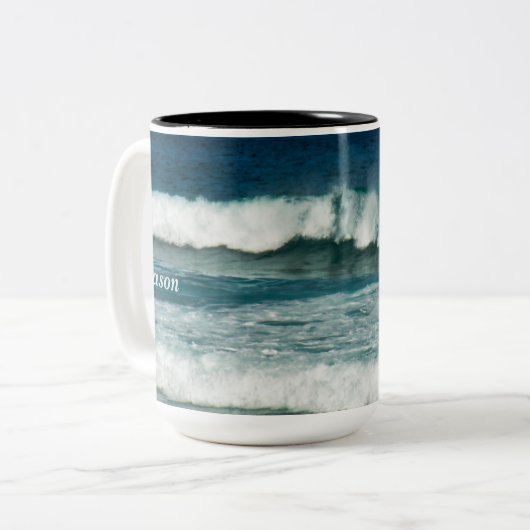 Karibische Tasse (Vorderseite Links)