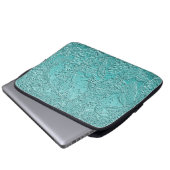 Karibische Tidepools...... Laptopschutzhülle (Vorne Knopf)