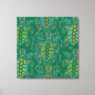Karibische Tortuga Leinwanddruck