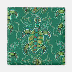 Karibische Tortuga Magnet