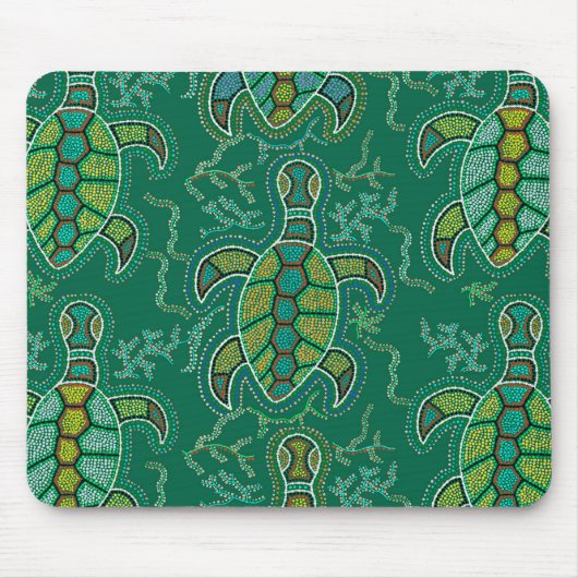 Karibische Tortuga Mousepad (Vorne)