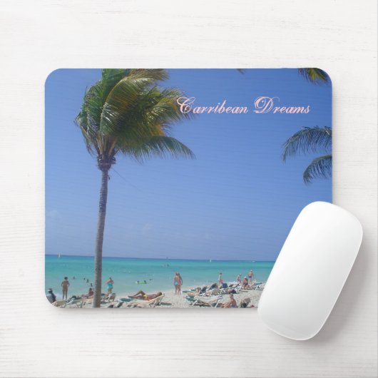 Karibische Träume Mousepad (Mit Mouse)