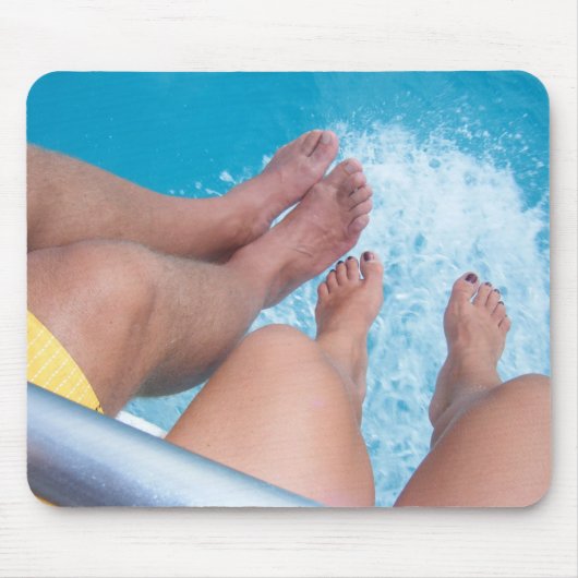 Karibische Träume Mousepad (Vorne)