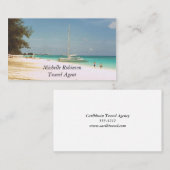 Karibische Visitenkarten Visitenkarte (Vorne/Hinten)