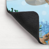 Karibischer Anker Mousepad (Ecke)