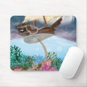 Karibischer Anker Mousepad (Mit Mouse)