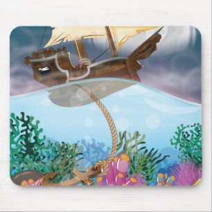 Karibischer Anker Mousepad