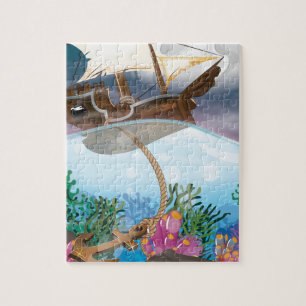 Karibischer Anker Puzzle