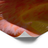 Karibischer Flamingo in St. Kitts Puzzle Poster (Ecke)