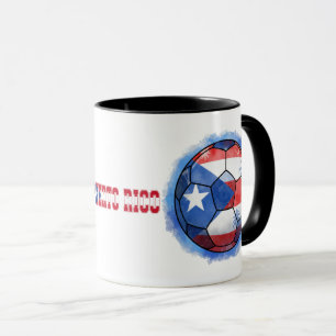 Karibischer Fußball – Puerto Rico Edition Tasse