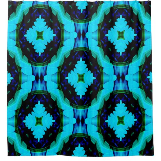 Karibischer Garten...... Duschvorhang (Vorderseite)