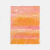 Karibischer Himmel Fleecedecke (Vorderseite)