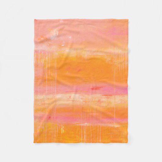 Karibischer Himmel Fleecedecke (Vorderseite)