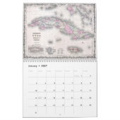 Karibischer Kartenkalender Kalender (Jan 2027)