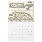 Karibischer Kartenkalender Kalender (Feb 2027)