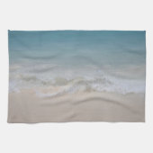 Karibischer Ozean Strand Traum 10 Geschirrtuch (Horizontal)