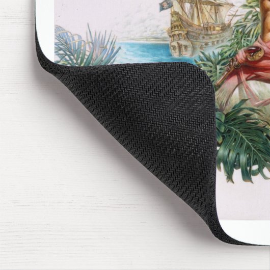 Karibischer Pirat Mousepad (Ecke)