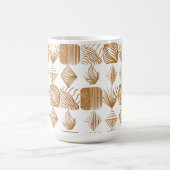 Karibischer Stammbaum: Gold, Weiß Kaffeetasse (Mittel)