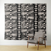 Karibischer Stammbaum: Schwarz, Weiß, Wandteppich (Beispiel (Horizontal))