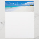 Karibischer Strand Flyer (Vorne)