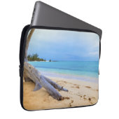 Karibischer Strand Laptopschutzhülle (Vorne Rechts)