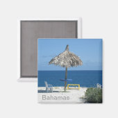 Karibischer Strand Magnet (Vorderseite/Rückseite)