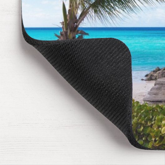 Karibischer Strand Mousepad (Ecke)