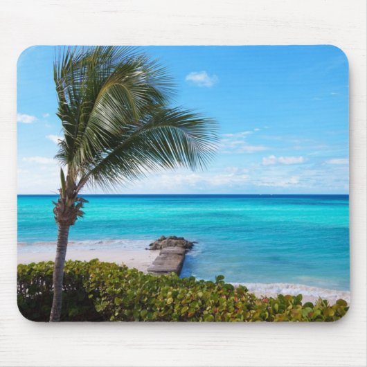 Karibischer Strand Mousepad (Vorne)