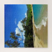 Karibischer Strand Puzzle (Vertikal)