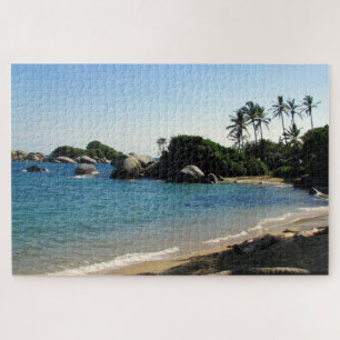 Karibischer Strand Tayrona Puzzle
