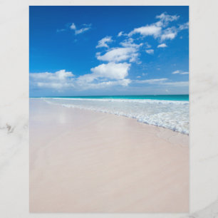 Karibischer Strand und Meer Flyer