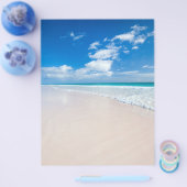 Karibischer Strand und Meer Flyer (Einzeln)