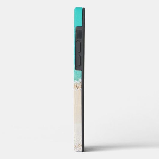 Karibischer Strand, Wellen und Sand Case-Mate iPhone Hülle (Rückseite / Links)