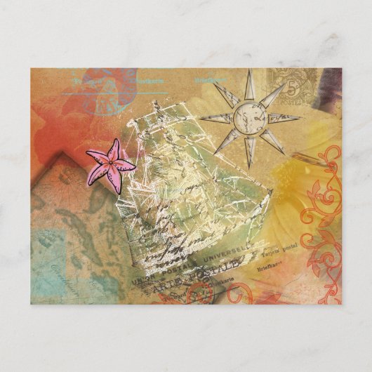 Karibischer Traum - Postkarte (Vorderseite)