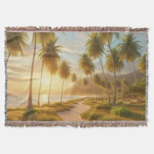 karibischer/tropischer/hawaiianischer Sonnenunterg Decke