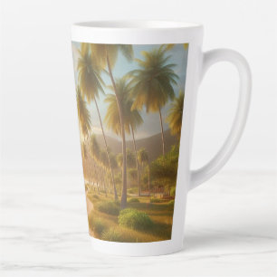 karibischer/tropischer/hawaiianischer Sonnenunterg Milchtasse