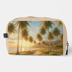 karibischer/tropischer/hawaiianischer Sonnenunterg Waschbeutel
