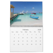 Karibischer Urlaubskalender Kalender (Feb 2026)