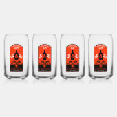 Karibischer Voodoo Rum Dosenglas (Hinten)